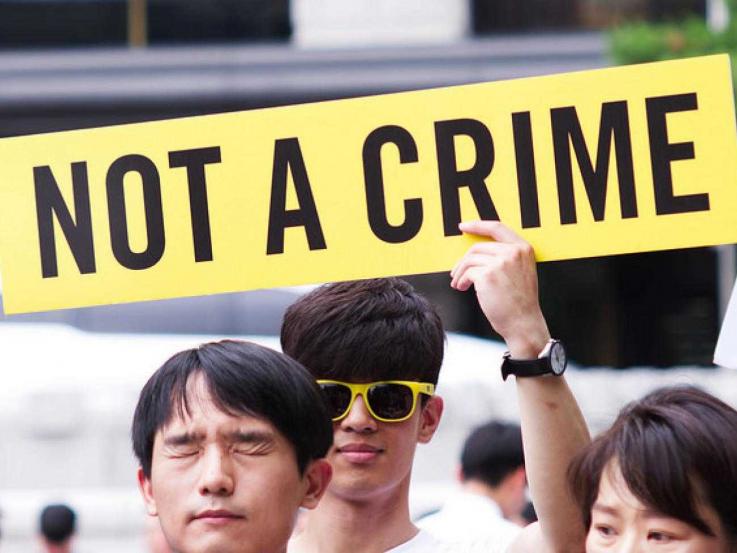 An action photo from South Korea