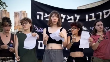 Israeli refusers are burning the IDF draft letters